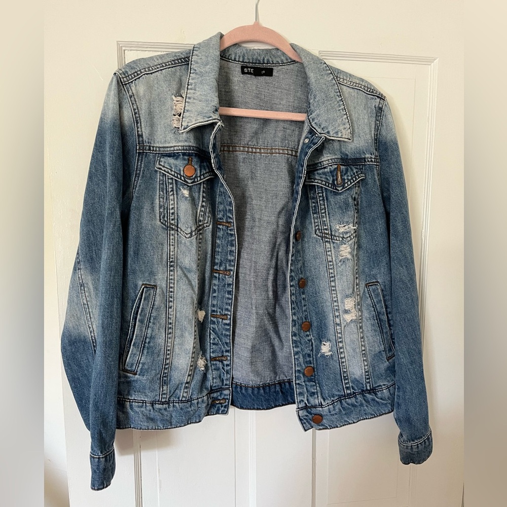 STS Blue denim Jacket Blue